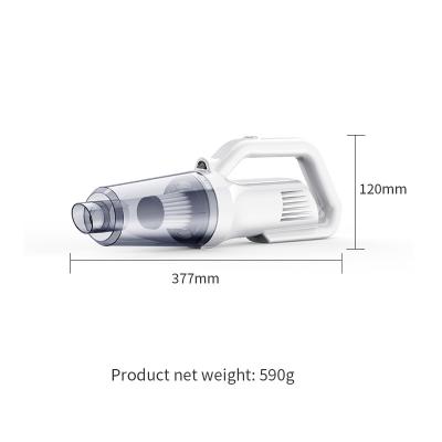 China China-chic New Lightweight Mini Wireless Hand Portable Car Body High Efficiency White Vacuum Cleaner For Car for sale