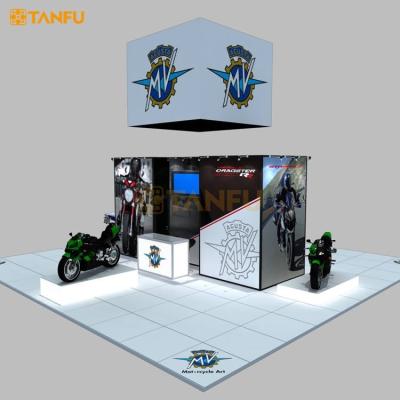 China Yes TANFU 10m X Aluminum Custom Display 10m Booth For Expo Or Event for sale