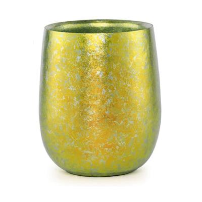 China 200ml Amazonian beer mug drinking titanium gold alloy light hot water drinking cup for ourdoor for sale