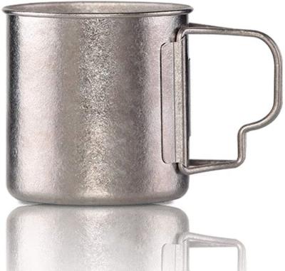 China Wholesale 750ml 1300ml Titanium Flower Pot Cook Pot Lightweight Outdoor Plated Titanium Camping Mug for sale