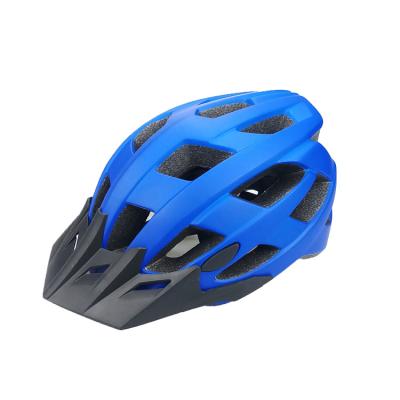 China New Compounds MTB Bike Helmet With Sun Visor For Youth Adult Street Cycling City Swap Bicycle Helmets for sale