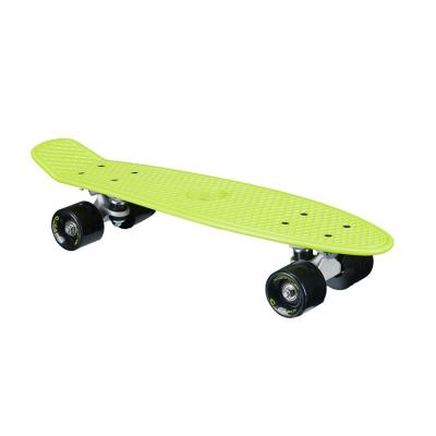 China OEM Classic Mini Kid Skateboard For Junior Adult Factory Custom 22x6 Inch PP Skateboard Plastic Board Youth Youth for sale