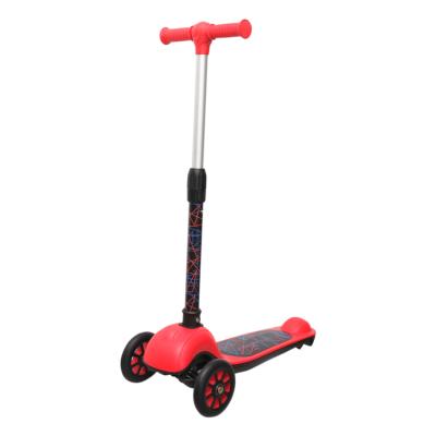 China Custom Foldable Baby Kid Child Toddler Kick Kick Scooter with Aluminum T-Bar and 3 Wheel Front Tube for sale