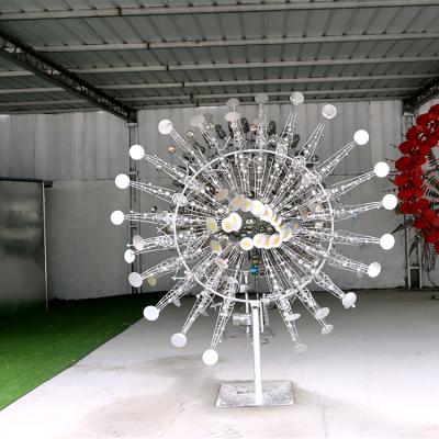 China China Custom 6m Diameter Wind Powered Kinetic Sculpture Wood For Garden Projects for sale