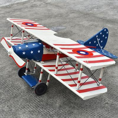 China Retro Europe Factory Wholesale Price Combat Aircraft Metal Plane Model For Exhibition Activities Decoration for sale