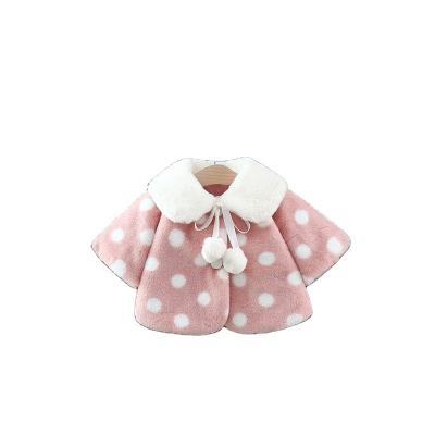 China Breathable 2023 Wholesale New Fashion Wear Cotton Wool Baby Girls Winter Kids Warm Hoodies Coat for sale