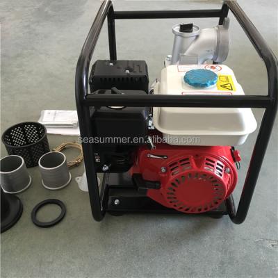 China 196cc gasoline engine water pump engine centrifugal pump IN BRAZIL 52x40x43 for sale