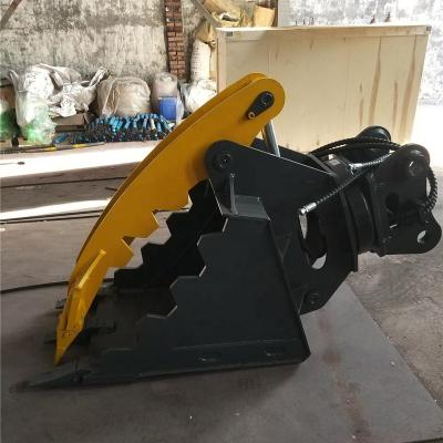 China Fixed Crawler Excavator New Holland Excavator Parts Grab Bucket Grapple For E130 135 160 for sale