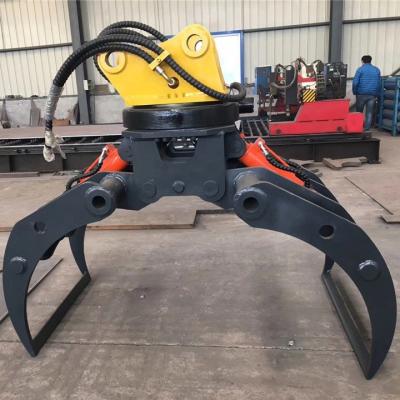 China Crawler Excavator Hydraulic Grab Bucket For PC200 EC210 CX210 for sale