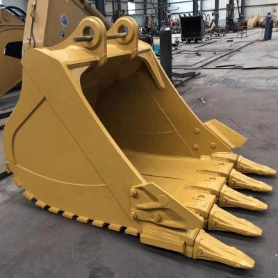 China Wear Resistant Standard Crawler Excavator Excavator Rock Heavy Duty Bucket All Size PC200 PC300 for sale