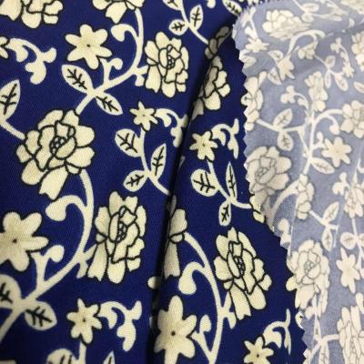 China Anti Pill Digital Printed DBP Fabric Custom Double Brushed Polyester Fabric DTY Jersey Spandex Fabric for sale