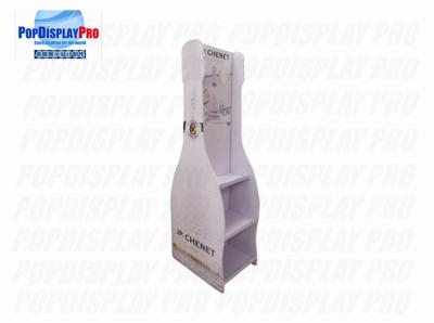 China Heavy Duty Store Permanent Wine POS Merchandising Shelf Sheet Metal Display Rack à venda