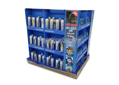 China Eco Friendly Cardboard Pallet Display , 3 Way Cardboard Store Displays With Shelf for sale