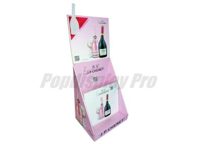 China Stylish Retail Custom Cardboard Counter Displays 1 Tier Environmental Friendly for sale