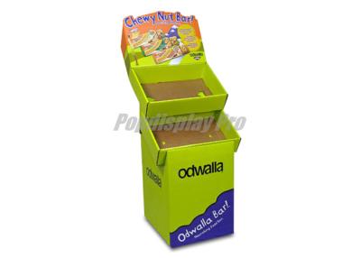 China Eco Friendly Cardboard Dump Bins Stylish 2 Trays Seated On Base for sale