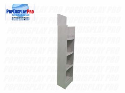 China Beverage Floor Merchandising Shelf Display Heavy Duty Loading 4C CMYK for sale