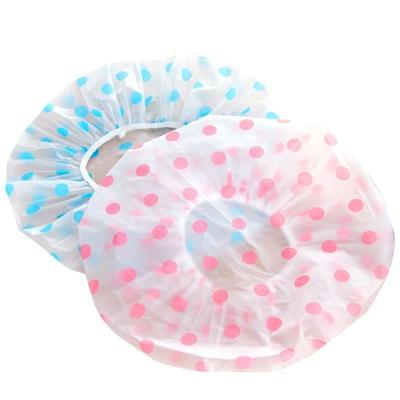 China Lovely Unique Design Cartoon Bath Shower Cap Elastic Waterproof Bathing Shower Cap SANITAIRE for sale