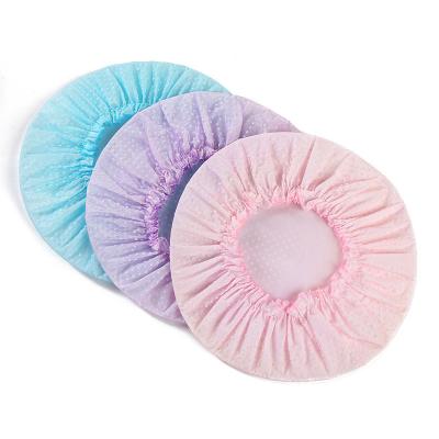 China Beautiful Sanitaire Japanese Cartoon Bath Shower Cap Woman Waterproof Bath Hat for sale