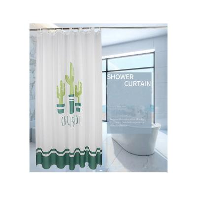 China Stocked Best Selling Shower Curtain Clear Wholesale Custom Shower Curtains for sale