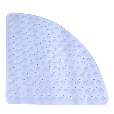 China Hot Sale Stocked Non Slip Area Shower Bathtub Mats With Suction Bathtub Shower Mat for sale