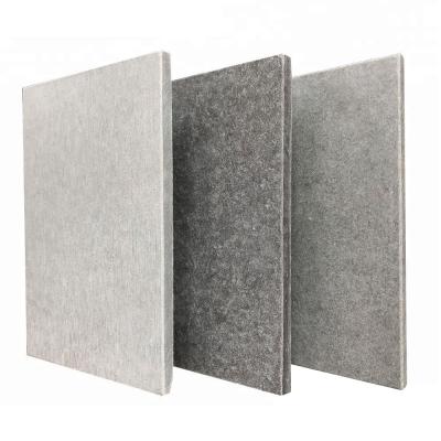 China Theatre High Density Fiberboard Sheets Cement Board Wall Fibre Cement Wall Cladding Concrete Board for sale