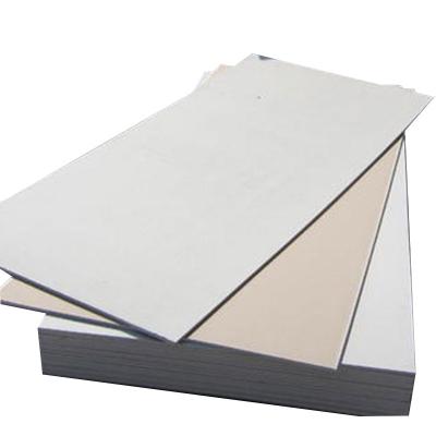 China High Purity Gypsum Powder Raw Material Moisture Proof Drywall Board with Square Edge for sale