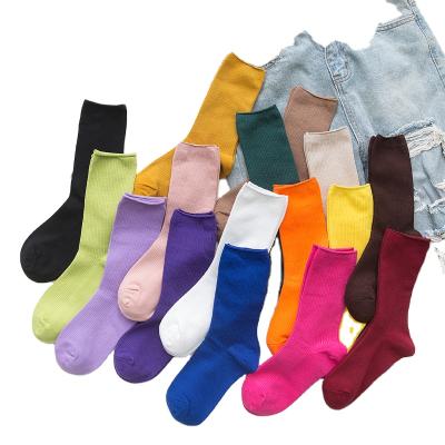 China Good condition breathable rainbow color socks box color can be customized slouch socks box for sale