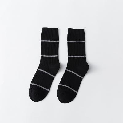 China Wholesale QUICK DRY Christmas socks made by socks manufacturing machine fashion striped slouch socks for sale