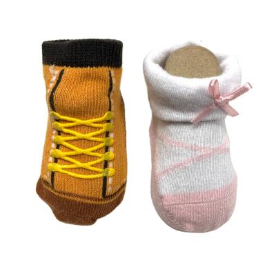 China 3d Baby Cotton Non-slip Christmas Newborn Socks QUICK DRY Infant and Toddler and Baby Kids Socks for sale