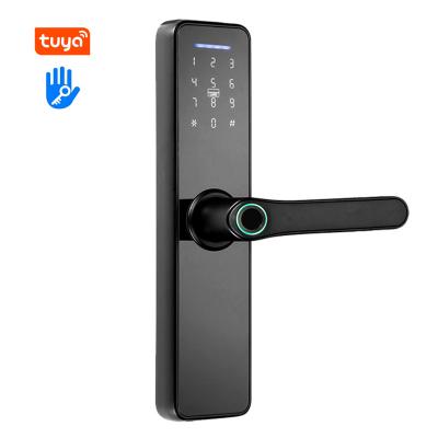 China luxury tt lock ic card wifi bedroom smart room door lock fingerprint intelligent smart lock for sale