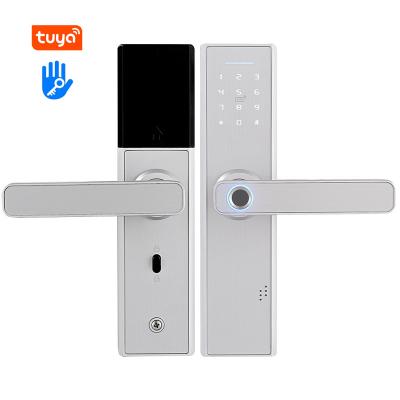 China amazon tuya smart apartment security intelligent keyless smart door lock for hotel for sale