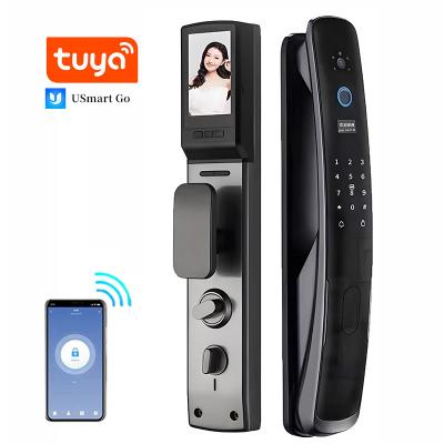 China outside keyless electric password smart digital door lock with camera for sale