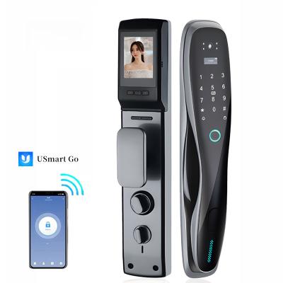 China smart life bedroom smart phones control smart door lock with camera for doors for sale