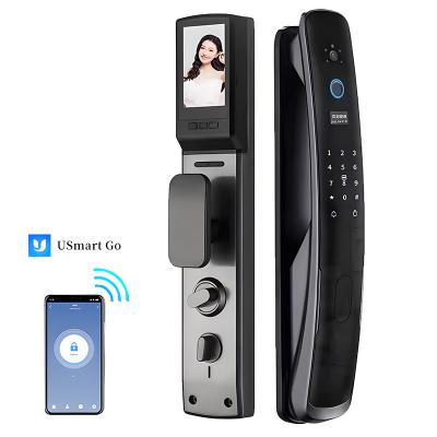 China usmart go app wifi cerradura digital inteligente exterior para puerta with camera for sale