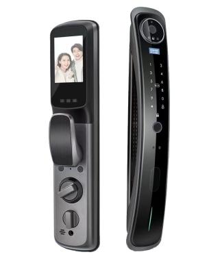 China 2022 F07 new camera intelligent digital smart biometric fingerprint door lock smart locks for sale