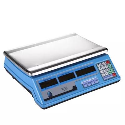 China WITH LID Hot Selling Household Small 40kg Plated Stainless Steel Electronic Calculator Scale / Scale for sale