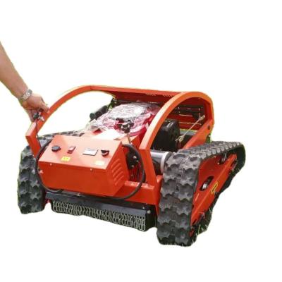 China 2-Stroke 7.5HP agriculture lawn mowers/automatic lawn robot mower/remote control mower for sale