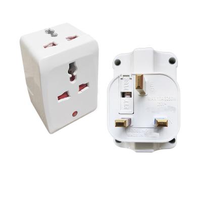 China 368M Multi Plug Adapter Residential / General Purpose Converter Charger with 13A Fused for sale