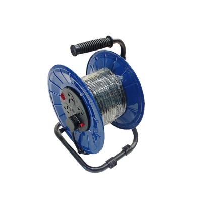 China Industrial Equipment Heavy Duty Rope Reel Cables Reel 25m UK Extension for sale