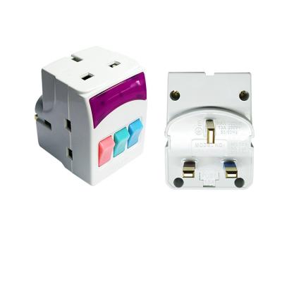 China Residential / General Purpose 303S Power Plug Adapter 3 Pin UK Manufacturer for sale