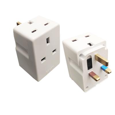 China Hot Selling Residential/Multi-Purpose 3 Pin UK Plug Adapter 368B for sale