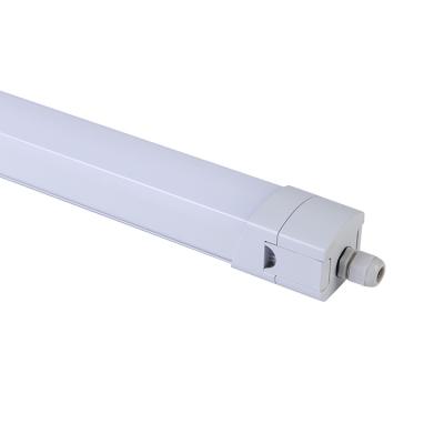 China High Quality Warehouse Tube Linear Led Waterproof Batten Light For Garage And Workshop for sale