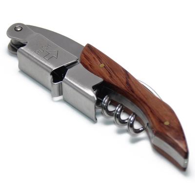 China Viable Wooden Professional Portable Corkscrew Opener Multifunctional Red Wine Handle Kitchen Tools Beer Openers Wine Bottle Opener for sale