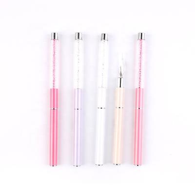 China High Quality Nail Art Brush Acrylic Drill Handle Nail Dotting Pen for Nail Beauty for sale