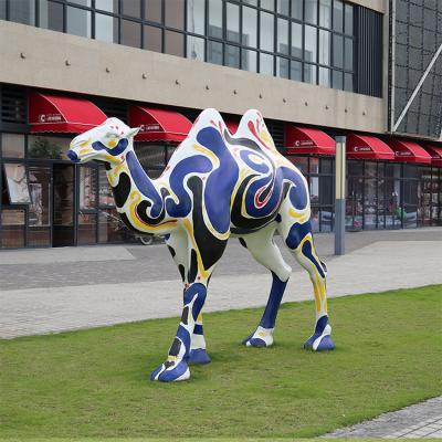 China Custom Cute Animal Fiberglass Reinforced Plastic Sculpture In Mall Ornaments Large for sale