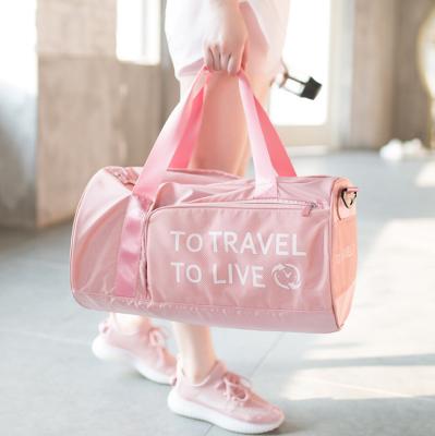 China LOGO Luggage Bag Customized Dry And Wet Separation Waterproof Swimming Bag Fashion Fitness Yoga Bag for sale