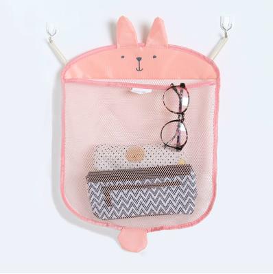 China Cartoon Bathroom Bag Wall Hanging Storage Folding Hanging Bag for sale