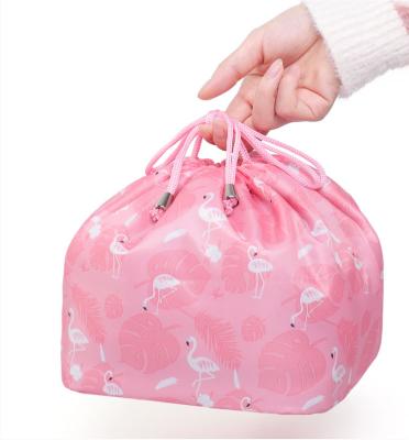 China Fashion Lazy Travel Makeup Cosmetic Bag Toiletry Bag Organizer with Drawstring for sale