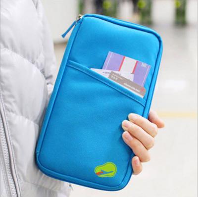 China Wholesale Passport Cloth RFID Customized Travel Pouch Passport Holder for sale