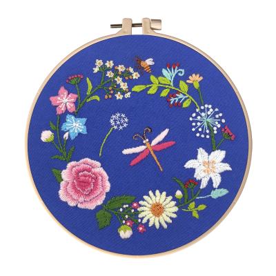 China Handheld DIY Statement Pieces Bedroom Decor Embroidery Sewing Cross Stitch Handmade for sale